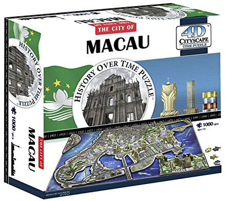 4D Cityscape 4D Macau China Puzzle