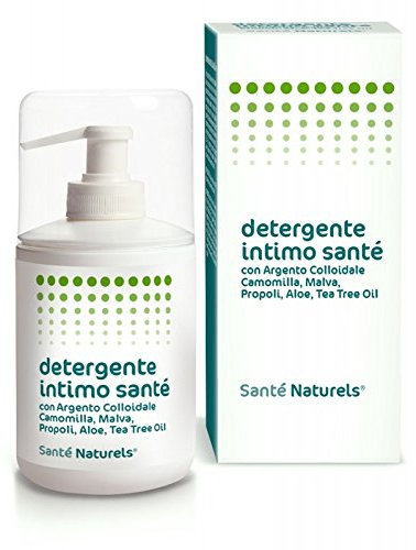 Intimreiniger 300 ml ● Reiniger mit echtem kolloidalem Silber, Kamille, Malve, Propolis, Aloe und Teebaumöl ● Antibakterielle, schützende und reinigende Wirkung ● Made in Italy