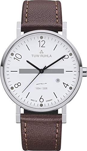 TUW Ruhla Thuringia Quartz 60140-031414D Herrenarmbanduhr Klassisch schlicht