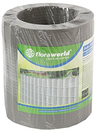 Floraworld Sicht-/ Wind- und Objektschutz Comfort 5er Set, Silbergrau, 201.5 x 18 x 19 cm