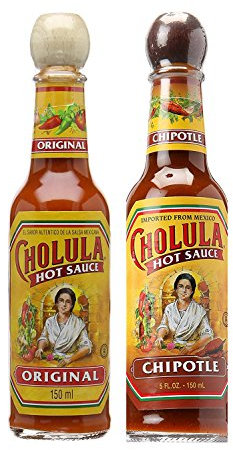 Cholula Hot Mexican Sauce and Cholula Chipotle Sauce 2-pack Bundle