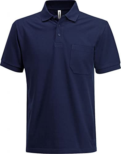 Fristads Schweres Poloshirt 1721 PIQ - Größe 3XL - Dunkles Marineblau