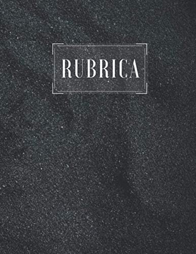 Rubrica Telefonica Alfabetica: Organizza in questo Quaderno più di 350 Contatti annotando indirizzi, numeri telefonici, e-mail. Caratteri grandi (formato a4) per una facile lettura. Contiene indice