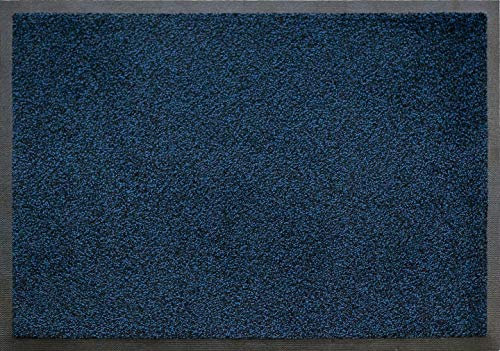Portifera Access Duo, Black Blue, 3ft x 4ft (85 x 120 cm) Doormat