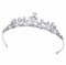 KOMUNJ Krone Damen, Braut Diadem Krone Strass Tiara Krone Kristall Hochzeit Tiara, Prinzessin Krone, Diadem Tiara, Kristall Diadem, für Hochzeit, Karneval, Mottoparty, Festzüge, Party, Zirkon