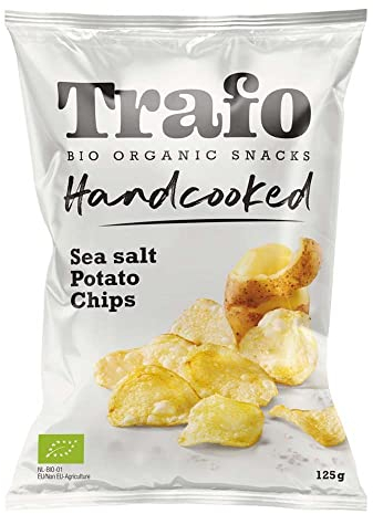 Trafo Hand Cooked Chips - gesalzen, 125g