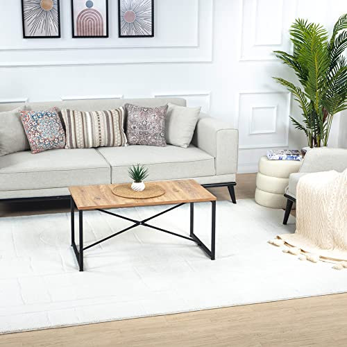 Livabliss Rundvik Wohnzimmer Teppich modern – Abstrakt Design in Marmor Optik für Wohnzimmer 160x213 cm, Esszimmer, Schlafzimmer - Marmor Teppiche groß, weicher Teppich Kurzflor in Creme