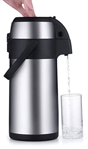 OQHAIR Termo Aislado de Acero Inoxidable 304, Termo, Taza de café, Cocina u, hervidor de Agua al vacío térmico, 3L