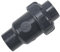 CooPo Clapet Anti-Retour À Clapet 20~50mm, Clapet Anti-Retour Général Vertical Et Horizontal, Raccords De Tuyaux d'eau D'irrigation De Jardin (Size : Inner 32mm)