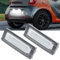 AUTOXBERT 2 x LED Kennzeichenbeleuchtung Für Mercedes Benz Smart Fortwo W451 W450 Direkter Ersatz ohne Fehler LED Nummernschildbeleuchtung
