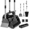 KoolShiro Dog Pooper Scooper Large Swivel Bin & Rake & Spade with 40 Waste Bags and 2 Hook, 36.8 Long Handle Dog Poop Scooper for Garden, Grass, Dirt, Gravel or Flats