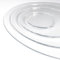 Rond Plastique Transparent 45 cm. Epaisseur 4mm.Plaque Ronde Acrylique Transparent. Disque Verre Acrylique. Cercle Verre Plastique Rigide.