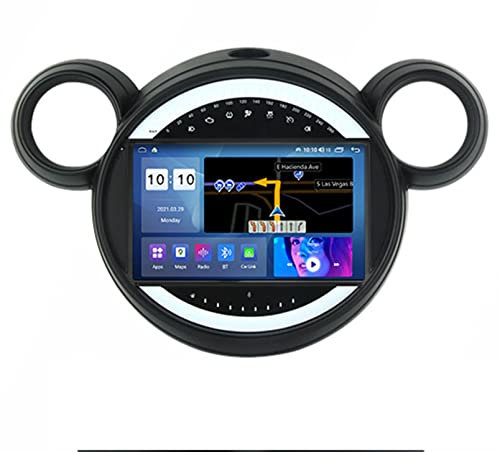 HYNMSM Android 11 estéreo de Coche para B-MW Mini Cooper Countryman R60 R61 2010-2016 9 '' Pantalla táctil Reproductor de Radio Receptor de Audio Soporte Bluetooth Llamadas Manos Libres FM Espejo enl