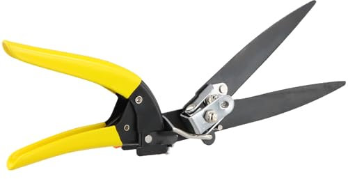 Cesoie per Bordo Prato con Testa di Taglio Rotante a 90° – Cesoie Robuste (330 mm) con Lame in Acciaio Inossidabile (200 mm) e Manici Ergonomici – Cesoie Manuali per una Cura Precisa