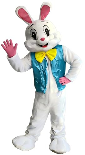 SEABFO Osterhasenkostüm, Hasenkostüm, Kostüme für Erwachsene, Ostermaskott Kostüm