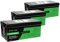 DATOUBOSS Batterie 12V 300Ah LiFePO4, Batterie Lithium 3840Wh avec BMS 200A, Max 15000 cycles profonds, prise en charge en connexion série/parallèle, pour camping-car, panneau solaire (3 pièces)
