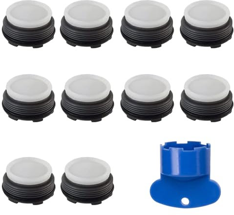 Perlatoren 10erpack - Wasserhahn Aufsatz mit Strahlregler und Filter, Passend für die meisten Wasserhähne (M24)