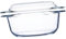 SHOWERORO 1pieza Cacerola De Vidrio Con Tapa Potente Olla De Sopa Para Microondas y Horno Recipiente De Cocina Hermético y Duradero