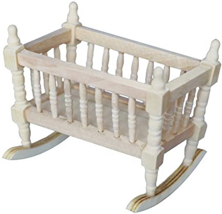 GLSTOY 12 Maßstab Dekoration Babyzimmer Für Miniatur Häuser Und Puppenhaus Einrichtung