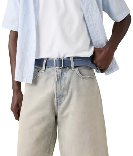 Levi's Herren Washed Down Cotton Web Belt Gürtel (1er Pack)