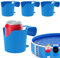 Porte Gobelet Piscine, 4 Pièces Porte Boissons De Piscine, Porte-Gobelet Détachable pour Piscine, pour Les Cocktails Boissons À La Bière
