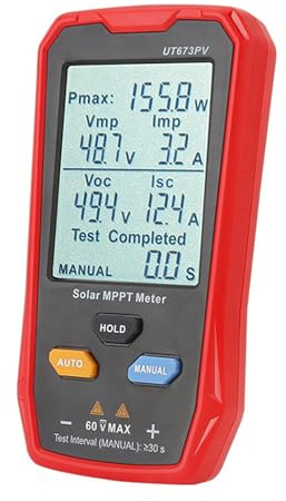 Multimetro fotovoltaico Tester per pannelli solari MPPT Meter Strumento di risoluzione dei problemi a circuito aperto per tester del pannello di prova