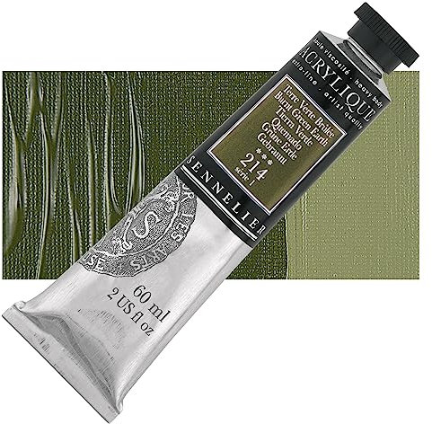 Sennelier Acrylique extra-fin pour artistes 60 ml Terre verte brûlée S1