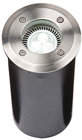 Knightsbridge 316 WALK Stainless Steel Ground Light, Long Body, IP67, 230 V