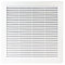 TRU8 - Rejilla para ventilación y protección contra insectos (250 x 250 mm), color blanco