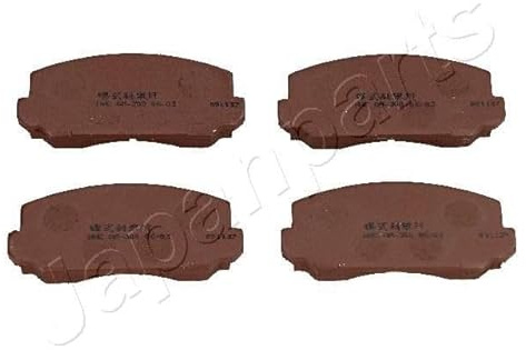JAPANPARTS PA-406AF Bremsbelagsatz Bremsbeläge Vorne Kompatibel mit HONDA ACCORD I Hatchback SJ, SY