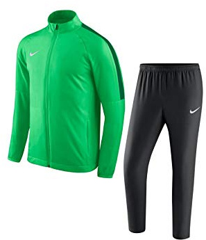 Nike Academy 18 TRACK Suit W Ensemble de Survêtement Enfant Lt Green Spark/Black/Pine Green/White FR: M (Taille Fabricant: M)