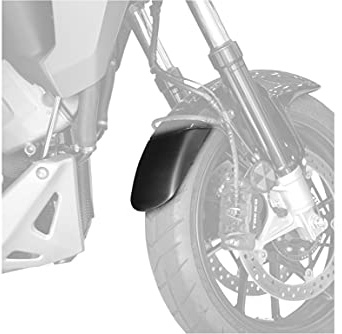 Puig 5804N Front Fender Extension extra splash protection, Black