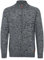 Blend BHDaniri Herren Strickjacke Cardigan Feinstrick mit Stehkragen Reißverschluss Rippbündchen Baumwollmischung Regular fit, Größe:S, Farbe:Navy (70230)