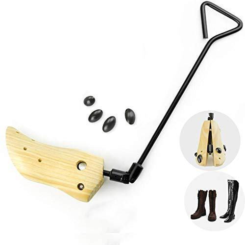 Shoe Stretcher for Boots, Men and Women Wooden Wood New Boot Shoes Boots Shaper Stretcher(2 Pcs),Small