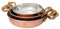 BabilaHome - Set of 3 - Handmade, Turkish, Copper, Sahan, Egg, Omlette Pan | 14cm, 16cm, 18cm | Copper Kitchenware | Home Decoration, Copper Kitchenware, Copper Pans and Pots, Decorative Gift for Home