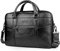 BAGZY Sacoche Homme pour Ordinateur 15.6 Pouces Sac Homme Cuir Cartable Cuir Homme Cadeau Homme Porte Document Homme Cuir Ordinateur Véritable Rétro Sacoche Mallette de Voyage Travail