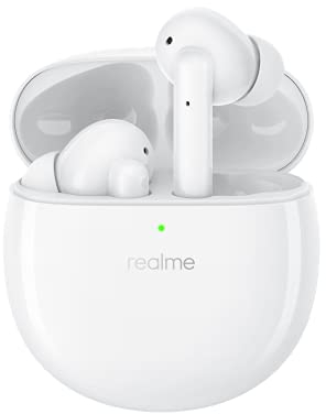 Realme Buds Air Pro RMA210 Cuffie Wireless, Bluetooth 5.0, Cancellazione attiva del rumore fino a 35 dB, Bianco (Soul White)