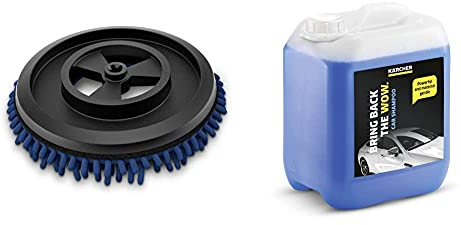 Kärcher Hochdruckreiniger Wechselaufsatz Car und Bike, für WB 120 und WB 100 & 6.295-360.0 Autoshampoo (5 Liter)