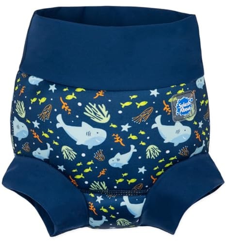 Splash About Happy Nappy, Shark Reef, 12-24 Months