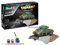 Revell 03299 First Diorama Set - Sherman Firefly originalgetreuer Modellbausatz für Fortgeschrittene, Starter Kit mit Basis-Zubehör, unlackiert