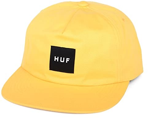 HUF Unstructured Box Snapback Cap - golden Spice - One Size