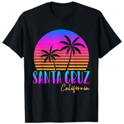 Santa Cruz, Kalifornien, Sommer, Sonne, Palms Beach T-Shirt