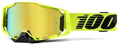 100% ARMEGA NUCLEAR CITRUS GOGGLE - GOLD MIRROR LENS