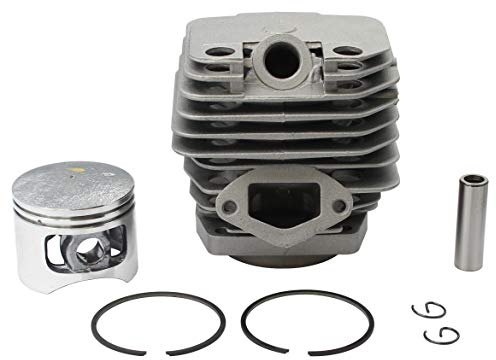 SECURA Kolben Zylinder Zylinderkopf kompatibel mit Motorsäge Kettensäge 5200 45mm