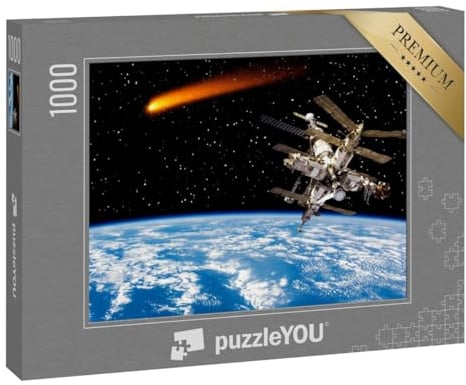 puzzleYOU: Puzzle 1000 Teile „Komet im Weltall“
