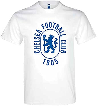 Chelsea FC T-Shirt Brand Model Chelsea 1905 Graphic T Shirt White Adults