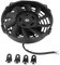 Ventola Radiatore Universale, Ventola di Raffreddamento Radiatore Elettrica Universale Nera da 7 Pollici 10 Pale Ventola Sottile Push Pull DC 12V per Auto