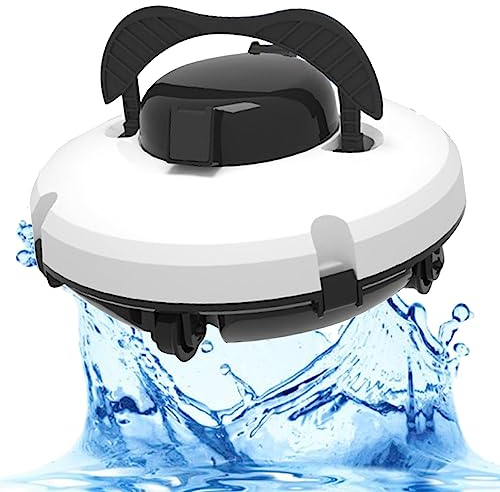 SACLMD Swimming pool hoover,rechargeable automatic pool cleaning robot,wireless intelligent cleaning underwater cleaning suction unit