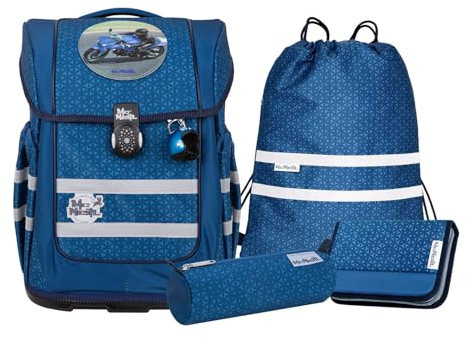 McNeill Schulranzen-Set COMPACTO, 5tlg. - Kollektion 2024 (TETRA)