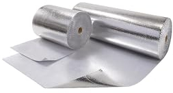 ratioform | Luftpolsterfolie PET-metallisiert | 3-lagig | 110 µm | Rollenbreite 1200 mm | Länge 50 m